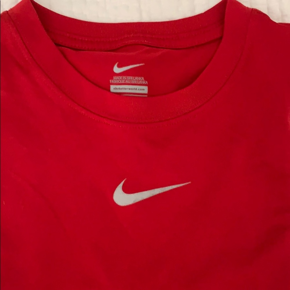 Nike dri-fit youth medium shirt.